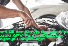 Ganti Oli dan Servis Berkala Mobil Suzuki APV Penting Dilakukan, Biayanya Hanya Segini