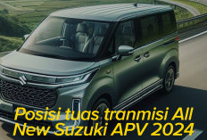 Posisi Tuas Tranmisi All New Suzuki APV 2024, Harus Benar Saat Mesin Dipanaskan 