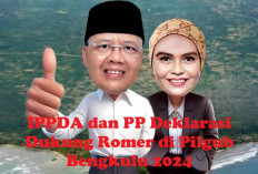 Kian Menguat! IPPDA dan PP Deklarasi Dukung Romer di Pilgub Bengkulu 2024