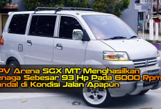 APV Arena SGX MT Menghasilkan Tenaga Sebesar 93 Hp Pada 6000 Rpm, Handal di Kondisi Jalan Apapun