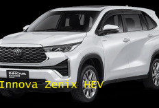 Lahir dari Sang Legenda, Innova Zenix   HEV Mobil Hybrid Termurah Toyota