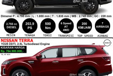 Mau Saingi Toyota Fortuner, Inilah 5 Kekurangan Nissan Terra!