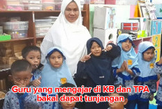 Kabar Gembira Guru yang Mengajar di KB dan TPA Akan Mendapatkan Tunjangan Bulanan, Segini Nominalnya