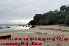 Pantai Desa Bunga Karang, Destinasi Liburan dan Mancing Terbaik di Kecamatan Maje