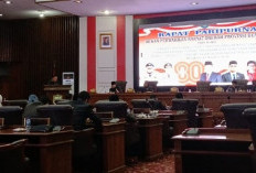 8 Fraksi DPRD Provinsi Bengkulu Menyetujui Ranperda Perubahan Perda Nomor 7 Tahun 2023