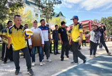 Turnamen Bola Voli dan Takraw Dimulai, Wabup Kaur Sentil Wasit