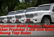 Dijadikan Mobil Menteri, Pindad Akan Produksi 1.000 Unit Mobil Maung Tiap Bulan  