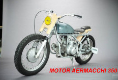 Motor Klasik dengan Sentuhan Kayu, Ketemu di Jalanan Bikin Mata Tak Mau Berkedip 