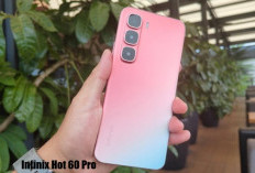 Infinix Hot 60 Pro+ Menarik Perhatian, Ponsel Rp2 Jutaan Dengan Desain Tipis dan Ringan