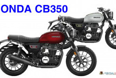 Honda Resmi Luncurkan Dua Motor Klasik, CB350 H'ness dan CB350 RS 
