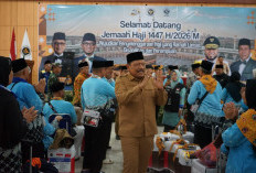 Lepas 387 Jemaah Haji Manuju Makkah, Wagub Bengkulu Ingatkan CJH Menjaga Dua Hal Ini!