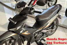 Honda Supra X 125 Terbaru, Warna Hitam Dove Memukau Bikin Mau Meminangnya