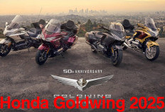 Spesifikasi Motor Touring Honda Gold Wing 2025, Punya Mesin Liquid Cooled