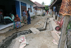 Pemdes Bangun Drainase, Warga : Merdeka dari Genangan Air Limbah