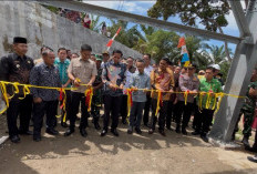 Jembatan Gantung Tangga Manik Diresmikan, Dorong Peningkatakan Ekonomi Masyarakat  