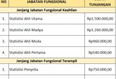 Bikin Penasaran, Segini Nominal Tunjangan Jabatan Statistisi Berdasarkan Jenjangnya