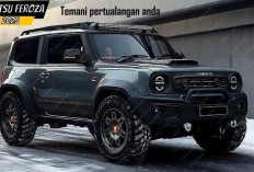 Tampil Semakin Gagah, Daihatsu Feroza 2025 Siap Temani Pertualangan Mendebarkan