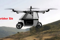 Kendaraan Roda Tiga Bisa Terbang, Skyrider X6 Dibanderol Rp 1,1 Miliar