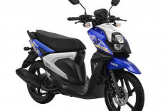 All New Yamaha X-Ride Hebohkan Desain Unik, Lampu LED Vertikal