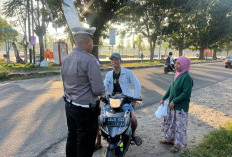 Operasi Patuh Nala 2025, Delapan Pengendara Ditertibkan di Kota Bintuhan, Ini Lokasinya!  