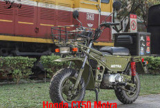 Honda CT50 Motra: Monster Mini Bertugas di Jepang