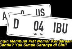 Ingin Membuat Plat Nomor Kendaraan Cantik? Yuk Simak Caranya di Sini!