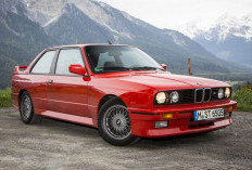 BMW E30 325I Mobil Sport, Desain Modern Setir Kanan, Sedan Mewah Model Simpel