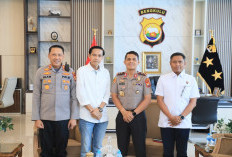 Perkuat Sinergitas, Bupati Kaur Sambangi Polda Bengkulu