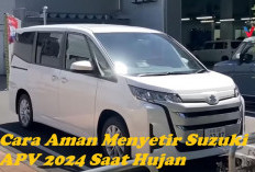 Menyetir Suzuki APV 2024, Ini Caranya Aman Waktu Hujan