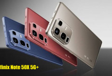 Infinix Luncurkan Perangkat Terbaru Note 50X 5G+, Bisa Jadi Andalan Konten Kretor