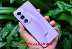 HP OPPO A3 RAM 8GB Smartphone Tangguh dan Tahan Lama