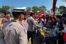 Pastikan Kamtibmas, Kapolres Kaur   Tinjau Lokasi Gebyar Merah Putih 