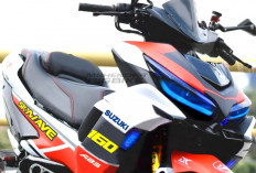Suzuki Skywave Baru Libas Yamaha Aerox dan Vario, Siap Menjajal Semua Medan