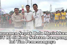 Turnamen Sepak Bola Meriahkan HUT RI di Kaur Selatan Rampung, Ini Tim Pemenangnya 