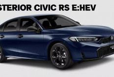 Eksterior Civic RS e:HEV dengan Karakter Sporty Tampil Menggoda, Berikut Spesifikasi Detailnya