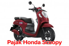 Besaran Pajak Motor Honda Scoopy  Berapa Ya? Yuk Intip di Sini Aja!