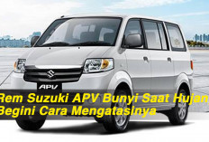 Rem Suzuki APV Bunyi Saat Hujan, Begini Cara Mengatasinya