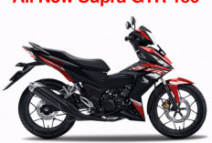 All New Supra GTR 150  Motor Bebek Ganteng,  Desain Keren yang Memukau