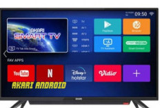 Akari Android OS Smart TV, Harganya Murah, Cocok Semua Usia dan Pakai Garansi Lho! 