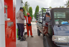 Polsek Maje Pantau Penyaluran BBM Subsidi di SPBU Air Numan