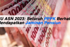 UU ASN 2023: Seluruh PPPK Berhak Mendapatkan Jaminan Pensiun