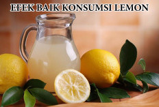 8 Efek Baik Bagi Tubuh, Konsumsi Lemon Setiap Hari