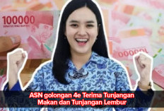 ASN Golongan 4e Terima Tunjangan Makan dan Tunjangan Lembur Desember 2024, Nominalnya Segini