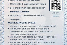 Lowongan Pekerjaan Field Collection Bank BUMN di Bengkulu, Bisa Kirim Lamaran ke Alamat Ini