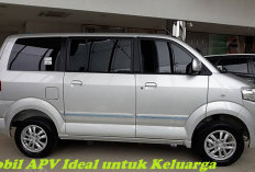 Mobil APV, Pilihan Ideal untuk Keluarga