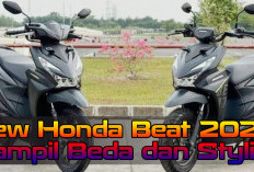 New Honda Beat 2025 Tampil Beda dan Stylish