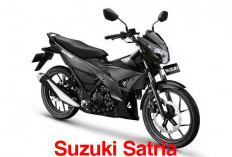 Suzuki Satria Pakai Stang Jepit, Motor Sport Tangguh di Jalanan Tampil Tajam dan Lincah