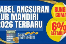 KUR Mandiri Pinjaman Rp 10 juta, Angsuran Per Bulan Hanya Segini