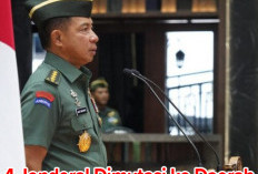 Panglima TNI Mutasikan 4 Jenderal ke Daerah   di Indonesia, 2 Diangkat Menjadi Pangdam