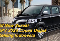 Mampu Angkut 9 Penumpang, All New Suzuki APV 2024 Cocok Diajak Keliling Indonesia